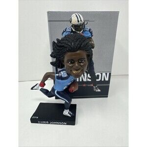 NFL Chris Johnson Tennessee Titans Bobblehead 2019 Season Ticket Member Gift NEW